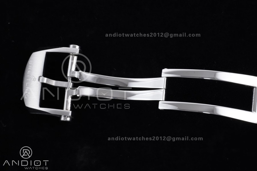 Avenger Chronometer 42mm SS BLSF 1:1 Best Edition Blue Dial On Blue Nylon Strap A2824