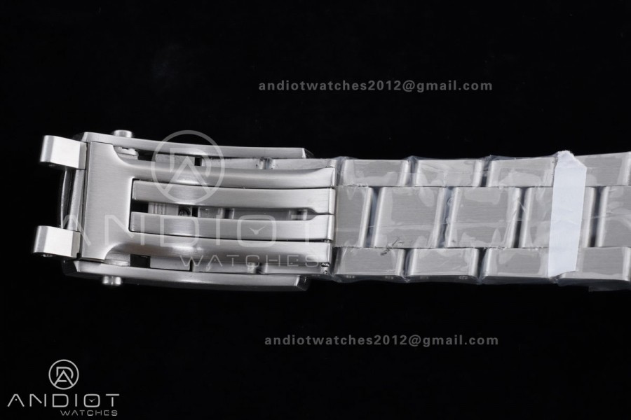 Avenger Chronometer 42mm SS BLSF 1:1 Best Version Blue Dial On SS Bracelet A2824