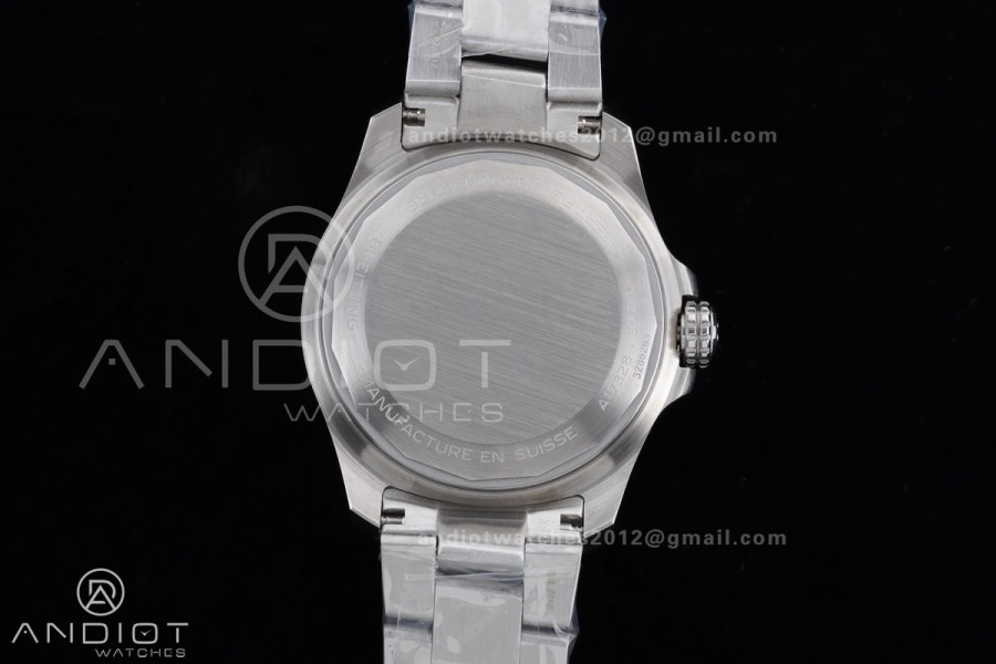 Avenger Chronometer 42mm SS BLSF 1:1 Best Version Blue Dial On SS Bracelet A2824