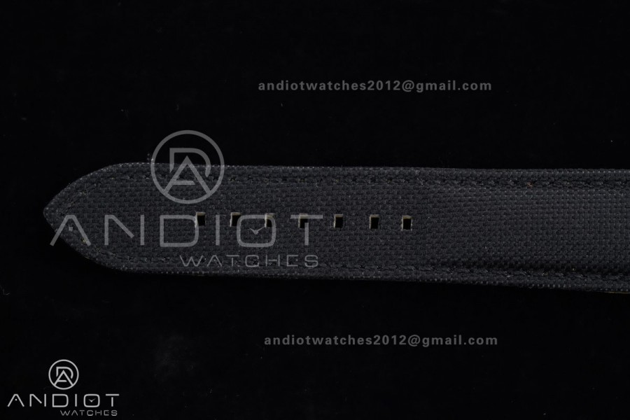 Avenger Chronometer 42mm SS BLSF 1:1 Best Edition Black Dial On Black Nylon Strap A2824