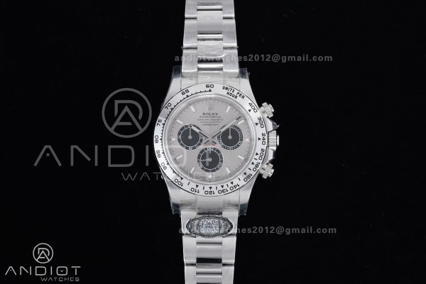 Daytona 126509 904L Clean 1:1 Best Edition Gray Dial on 904L SS Bracelet DD4131