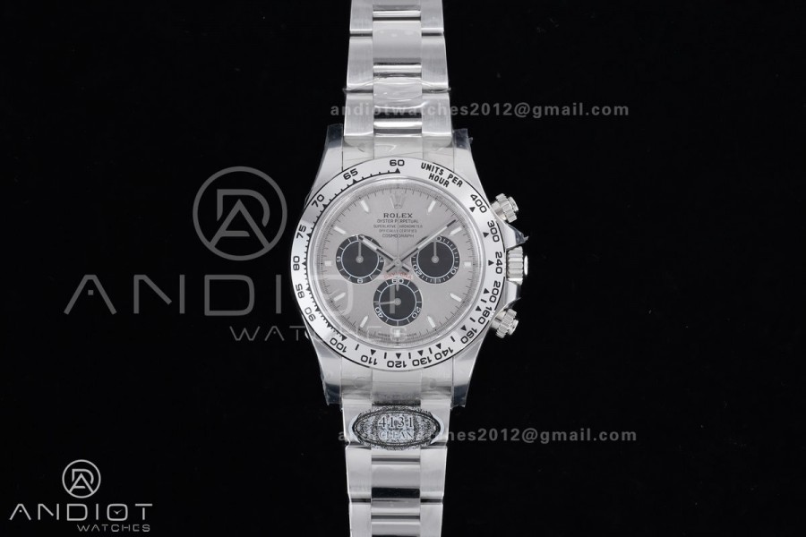 Daytona 126509 904L Clean 1:1 Best Edition Gray Dial on 904L SS Bracelet DD4131