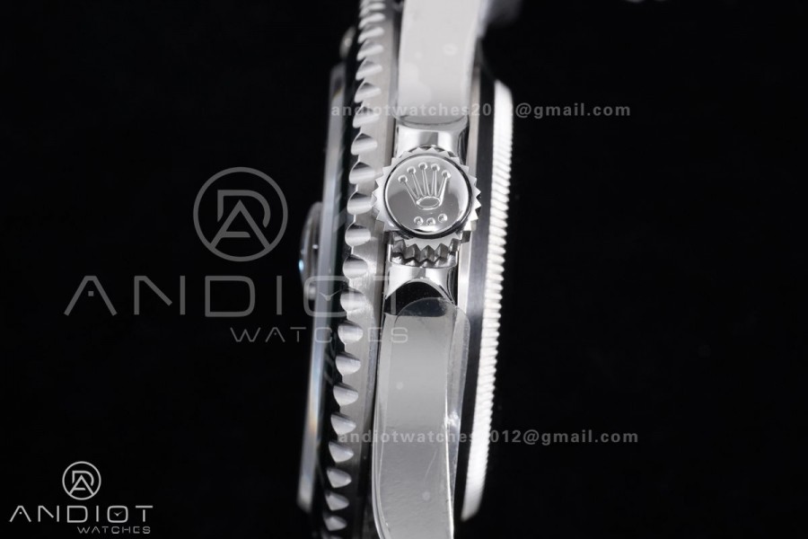 Submariner 16610 LN Black 904L Steel TMF 1:1 Best Edition on SS Bracelet SH3135