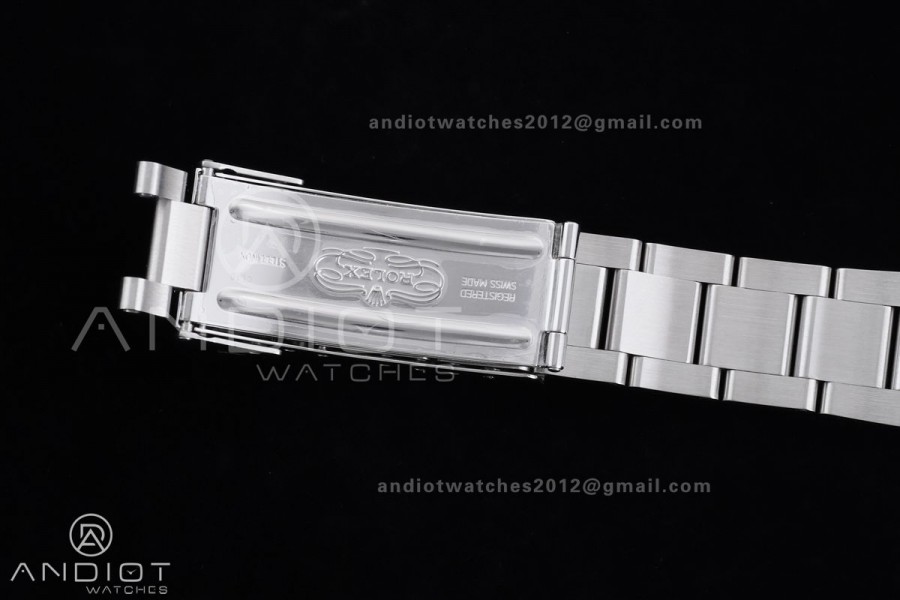 Submariner 16610 LN Black No Rehaut Engraving 904L Steel TMF 1:1 Best Edition on SS Bracelet SH3135