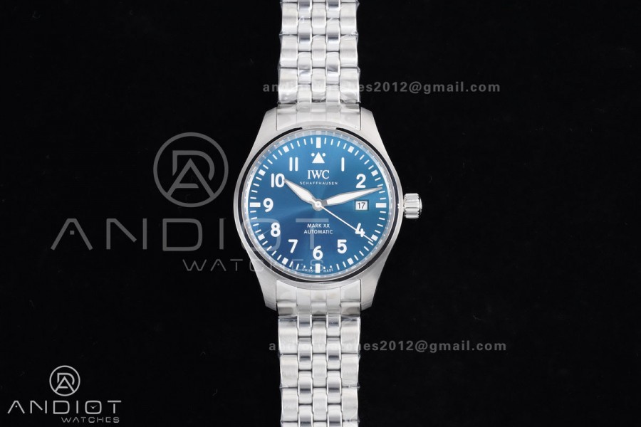 Mark XX V7F 1:1 Best Edition Blue Dial on SS Bracelet Asian2892