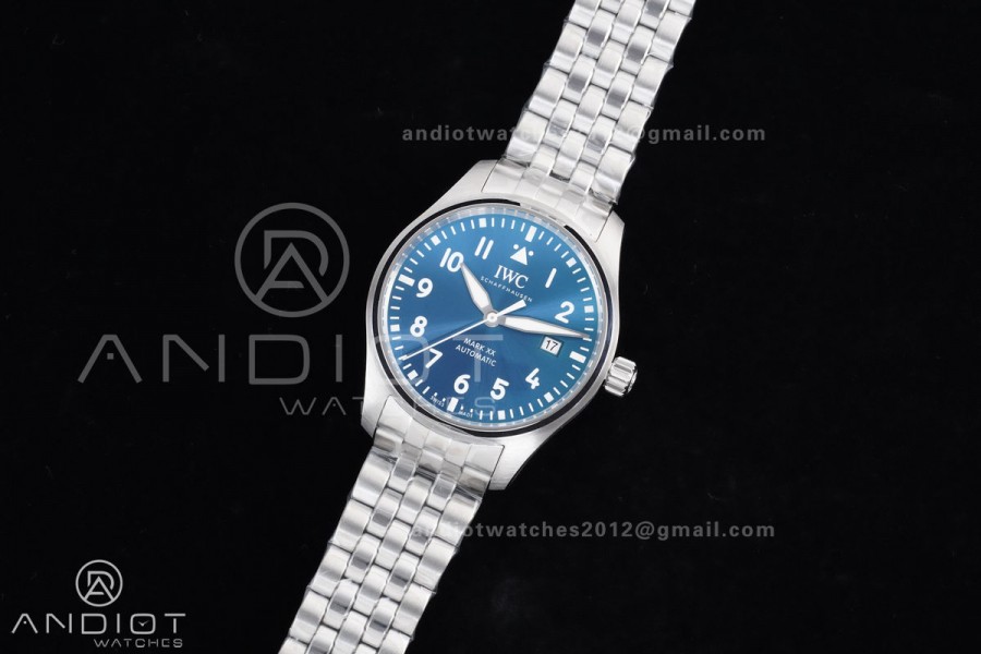 Mark XX V7F 1:1 Best Edition Blue Dial on SS Bracelet Asian2892