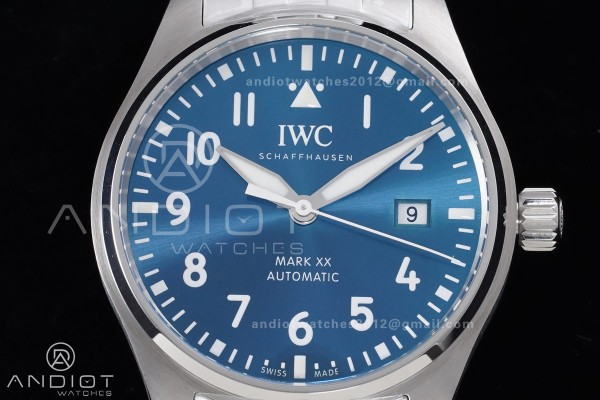 Mark XX V7F 1:1 Best Edition Blue Dial on SS Brace...