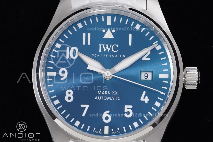 Mark XX V7F 1:1 Best Edition Blue Dial on SS Bracelet Asian2892