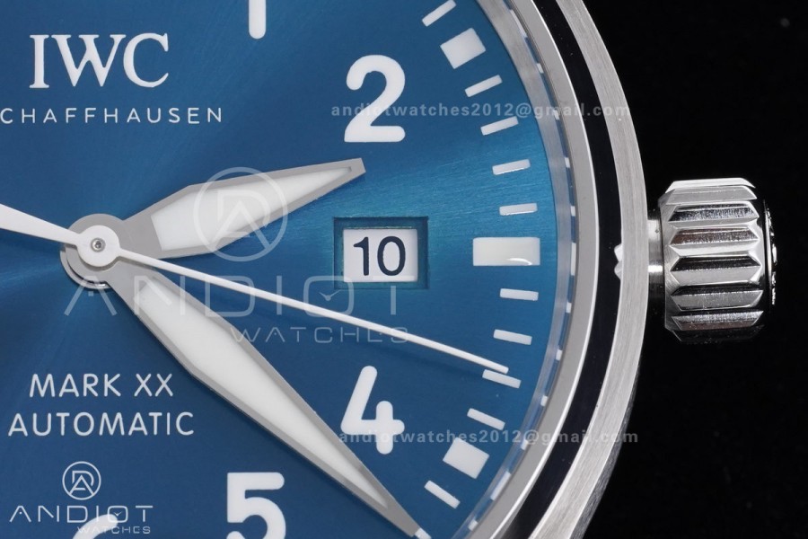 Mark XX V7F 1:1 Best Edition Blue Dial on SS Bracelet Asian2892