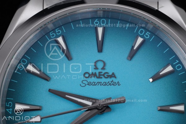 Aqua Terra 150M SS VSF 1:1 Best Edition Turquoise Dial on SS Bracelet A8900 Super Clone
