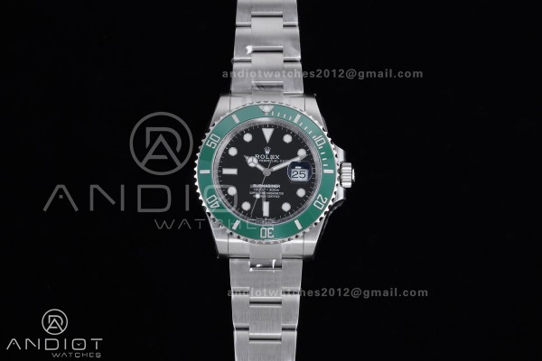 Submariner 41mm VSF 126610LV The Youth Version Green Ceramic 904L Steel A2824