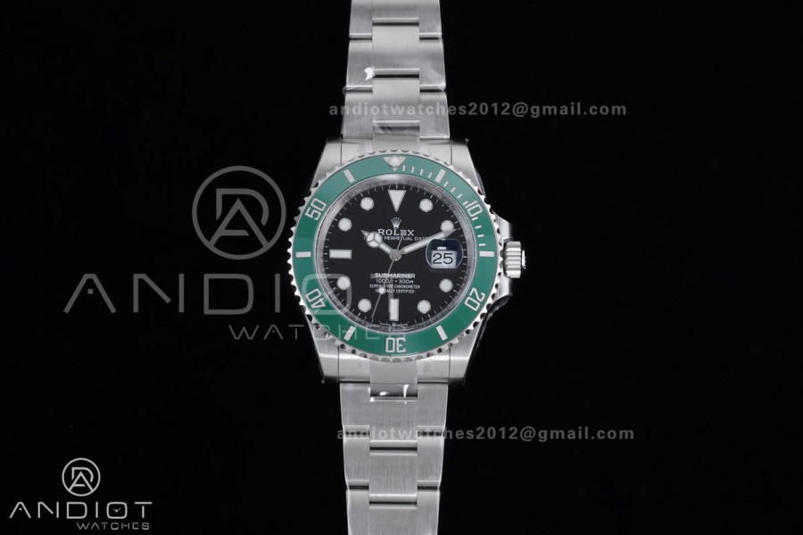 Submariner 41mm VSF 126610LV The Youth Version Green Ceramic 904L Steel A2824