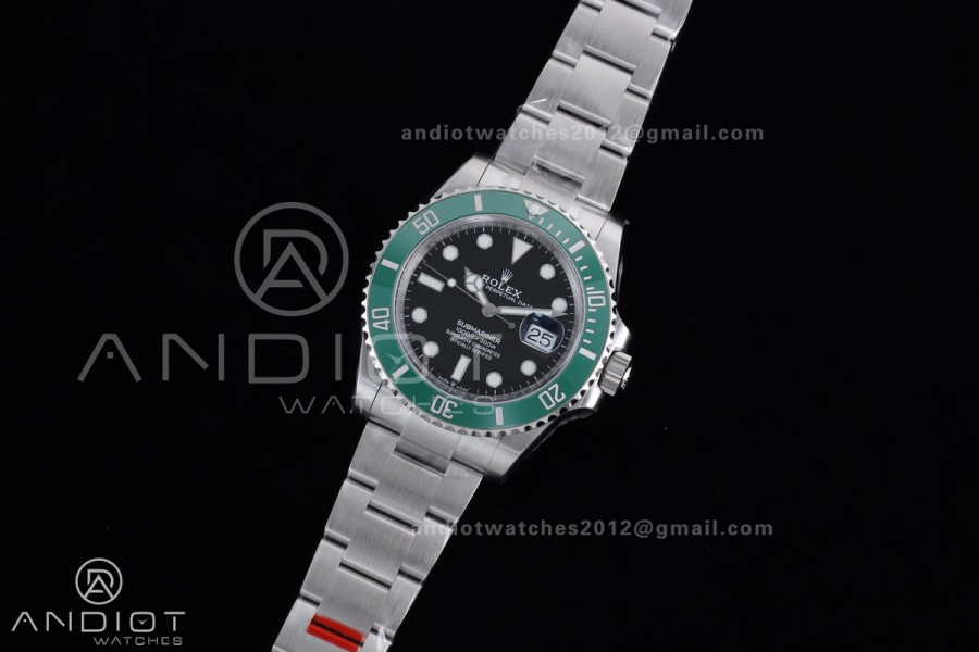 Submariner 41mm VSF 126610LV The Youth Version Green Ceramic 904L Steel A2824