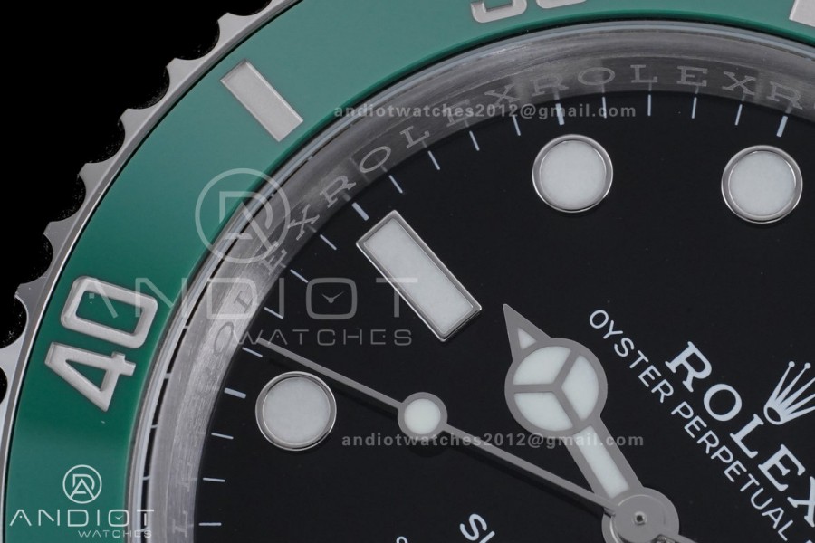Submariner 41mm VSF 126610LV The Youth Version Green Ceramic 904L Steel A2824