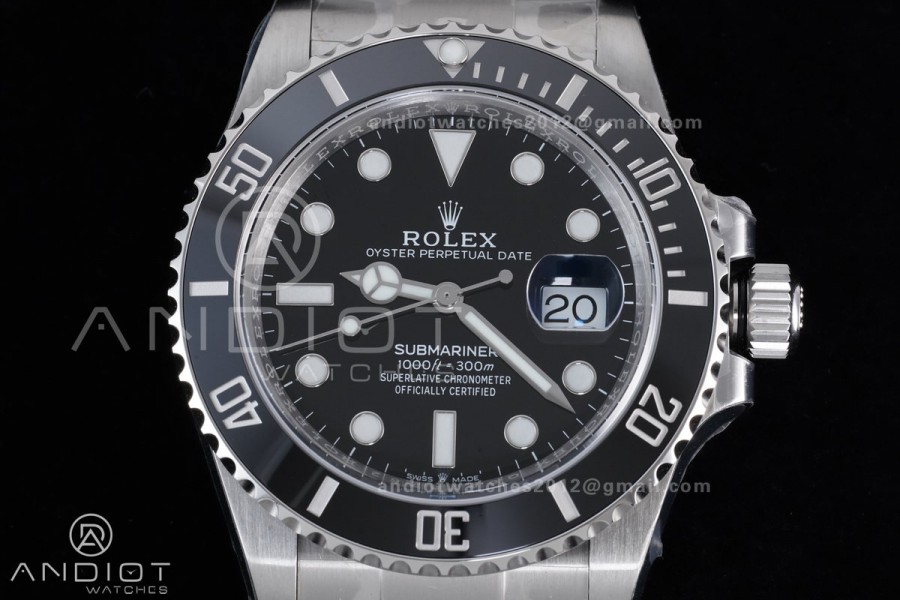 Submariner 41mm VSF 126610LN The Youth Version Black Ceramic 904L Steel A2824