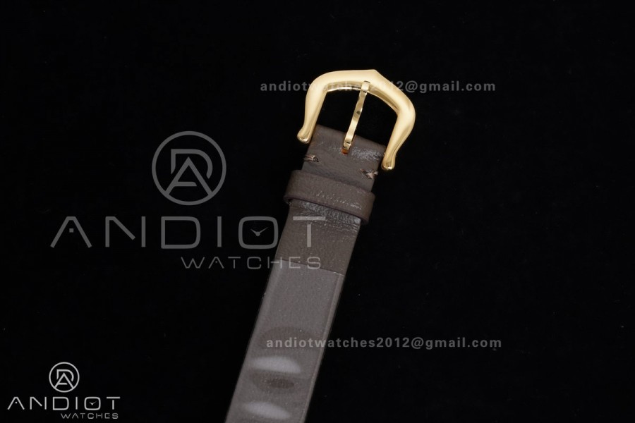 Baignoire Watch YG AF 1:1 Best Edition Brown Dial on Brown  Strap RONDA Quartz