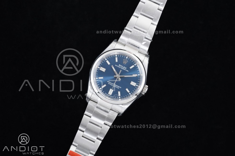 Oyster Perpetual 126000 36mm VSF 1:1 Best Edition 904L Steel Blue Dial DD3230 V2