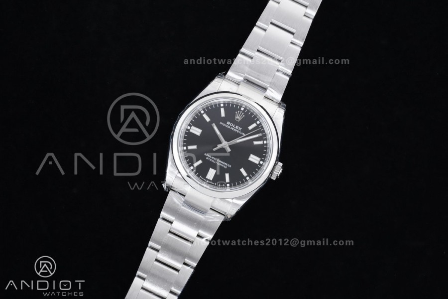 Oyster Perpetual 126000 36mm VSF 1:1 Best Edition 904L Steel Black Dial DD3230 V2