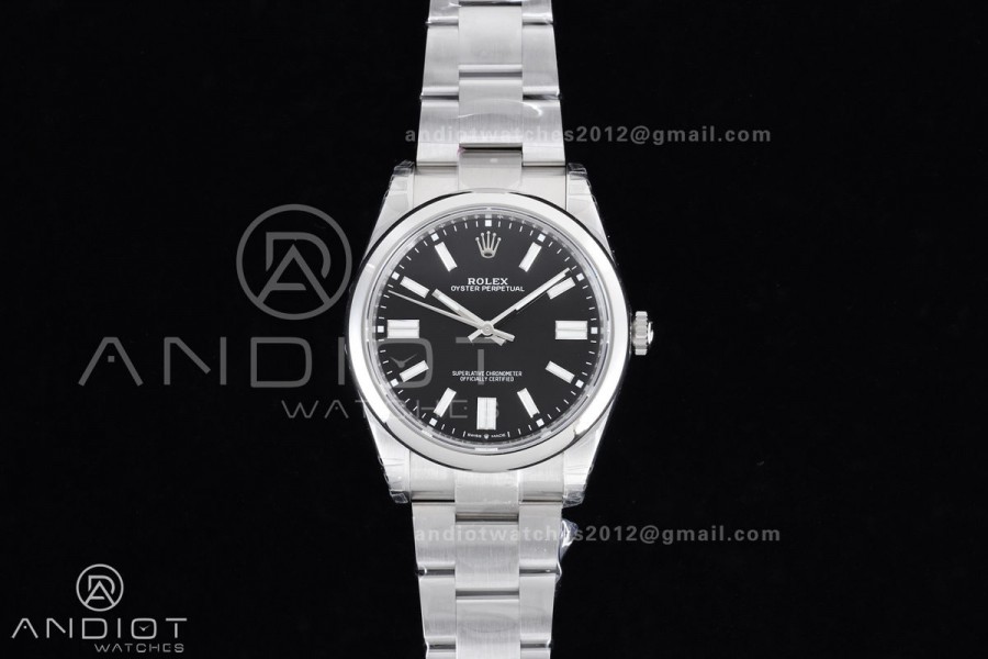 Oyster Perpetual 124300 41mm VSF 1:1 Best Edition 904L Steel Black Dial DD3230 V2