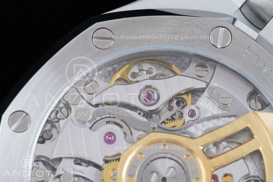Royal Oak Chrono 26240 SS APSF 1:1 Best Edition Green Dial on SS Bracelet SA4401 Super Clone