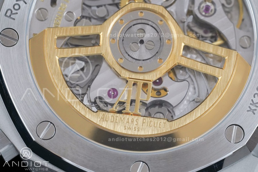 Royal Oak Chrono 26240 SS APSF 1:1 Best Edition Green Dial on SS Bracelet SA4401 Super Clone