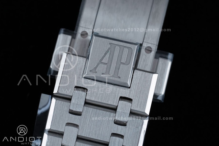 Royal Oak Chrono 26240 SS APSF 1:1 Best Edition Green Dial on SS Bracelet SA4401 Super Clone