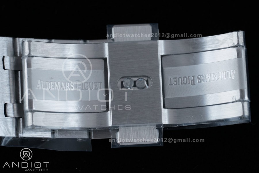 Royal Oak Chrono 26240 SS APSF 1:1 Best Edition Green Dial on SS Bracelet SA4401 Super Clone