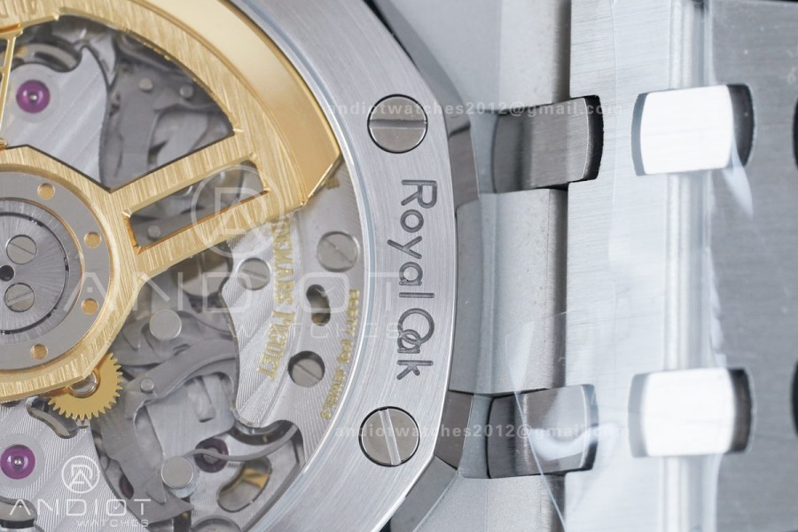 Royal Oak Chrono 26240 SS APSF 1:1 Best Edition Blue Dial on SS Bracelet SA4401 Super Clone