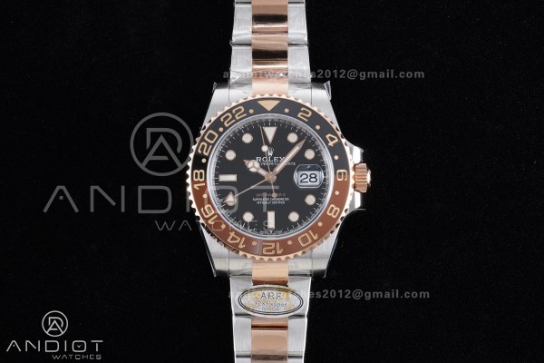 GMT Master II 126711 CHNR 904L SS ARF 1:1 Best Edi...