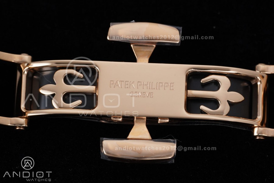 Nautilus 5712 RG PPF 1:1 Best Edition Brown Dial on RG Bracelet A240 Super Clone V4