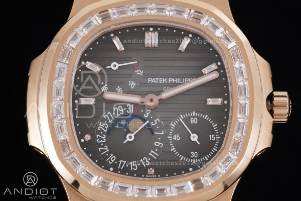 Nautilus 5712 RG PPF 1:1 Best Edition Gray Dial on...