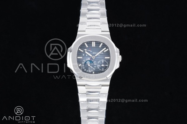 Nautilus 5712 SS PPF 1:1 Best Edition Blue Dial on...