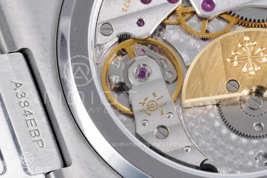 Nautilus 5712 SS PPF 1:1 Best Edition Blue Dial on SS Bracelet PPF240 Super Clone V4