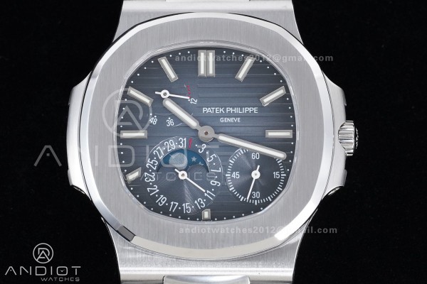 Nautilus 5712 SS PPF 1:1 Best Edition Blue Dial on...