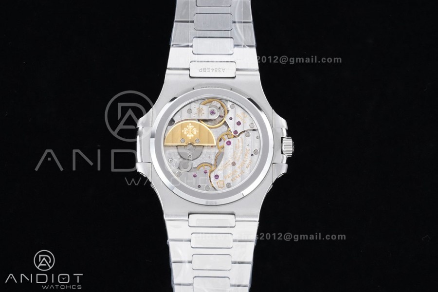 Nautilus 5712 SS PPF 1:1 Best Edition Blue Dial on SS Bracelet PPF240 Super Clone V4
