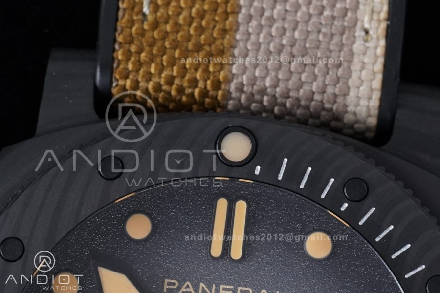 PAM1513 Submersible 44mm VSF 1:1 Best Edition Gray Ombre Dial on Camouflage Strap P900