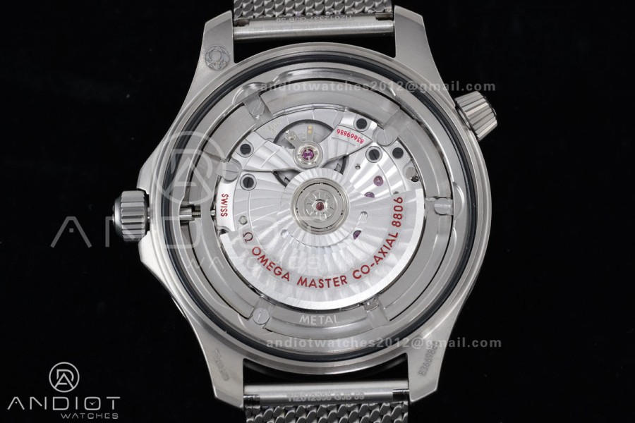 Seamaster 300 "No Time to Die" Limited Edition VSF 1:1 Best Edition on Titanium Mesh Bracelet SA8806 Super Clone V6