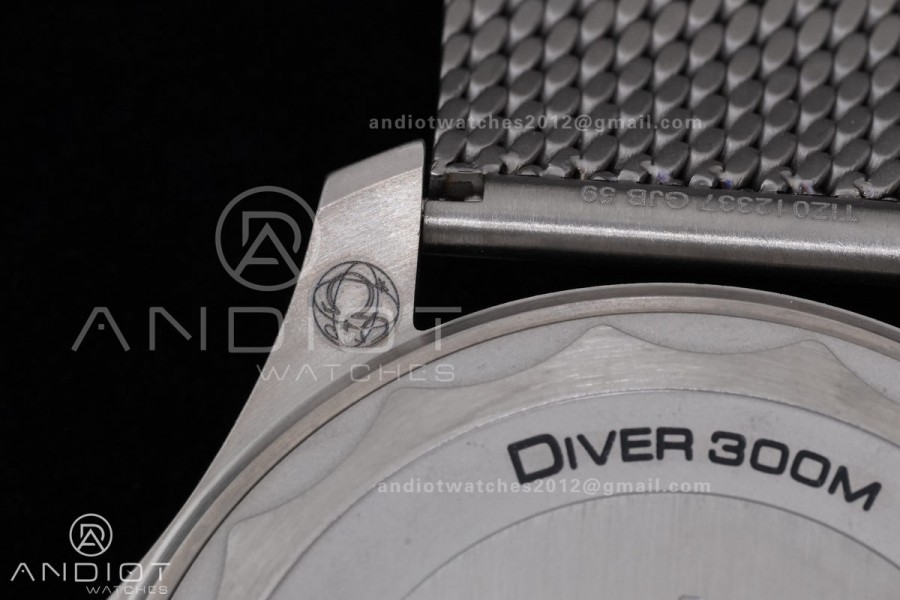 Seamaster 300 "No Time to Die" Limited Edition VSF 1:1 Best Edition on Titanium Mesh Bracelet SA8806 Super Clone V6