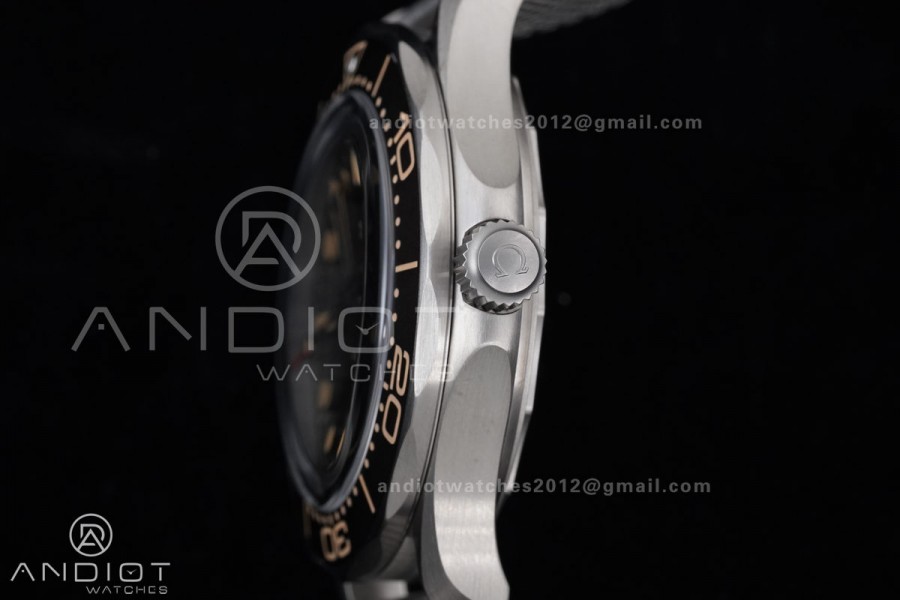 Seamaster 300 "No Time to Die" Limited Edition VSF 1:1 Best Edition on Titanium Mesh Bracelet SA8806 Super Clone V6