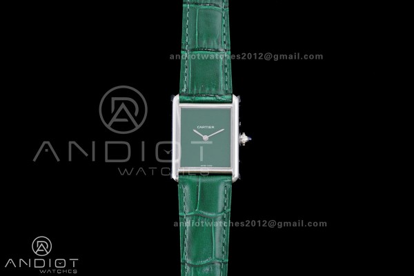 Tank Must 25.5mm AF SS Best Edition Green Dial On ...