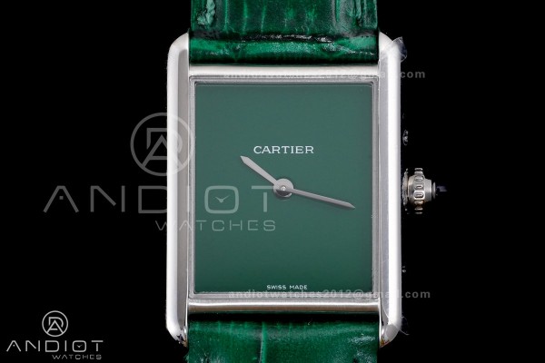 Tank Must 25.5mm AF SS Best Edition Green Dial On ...