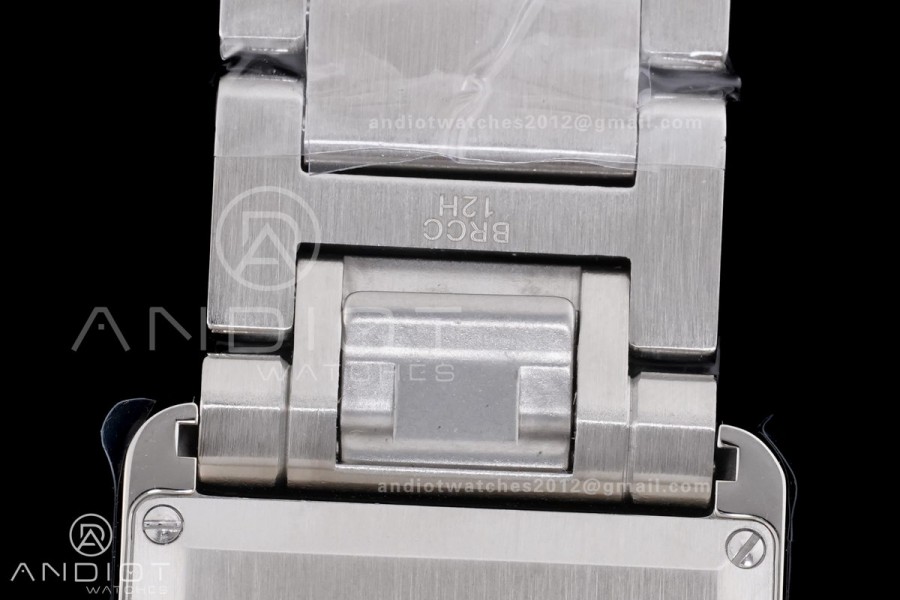Tank Must SS 25.5mm AF 1:1 Best Edition White Dial on SS Bracelet Ronda Quartz