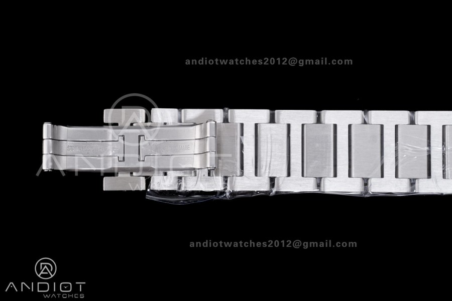 Tank Must SS 25.5mm AF 1:1 Best Edition White Dial on SS Bracelet Ronda Quartz