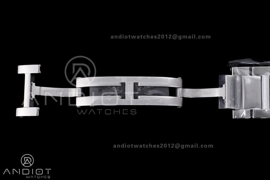 Tank Must SS 25.5mm AF 1:1 Best Edition White Dial on SS Bracelet Ronda Quartz