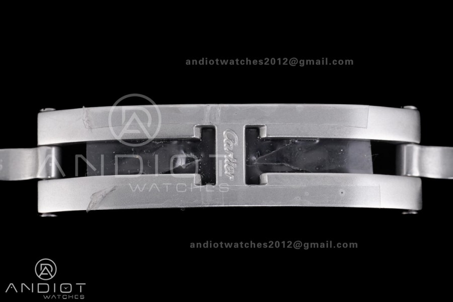 Tank Must SS 25.5mm AF 1:1 Best Edition White Dial on SS Bracelet Ronda Quartz