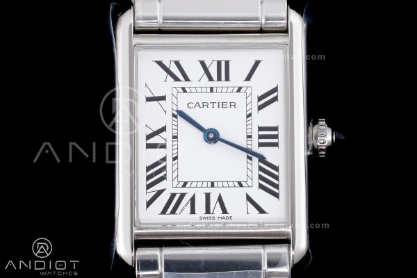 Tank Must SS 25.5mm AF 1:1 Best Edition White Dial...