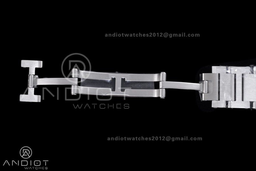 Tank Must SS 22mm AF 1:1 Best Edition White Dial on SS Bracelet Ronda Quartz
