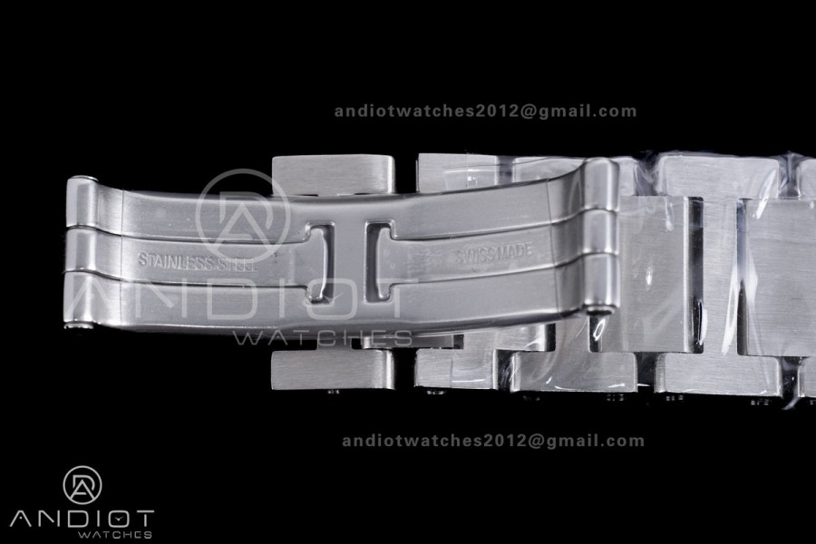 Tank Must SS 22mm AF 1:1 Best Edition White Dial on SS Bracelet Ronda Quartz