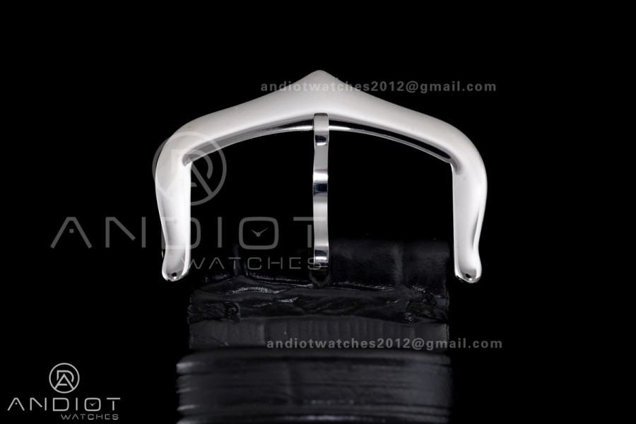 Tank Must 25.5mm SS AF Best Edition Black Dial On Black Leather Ronda Quartz