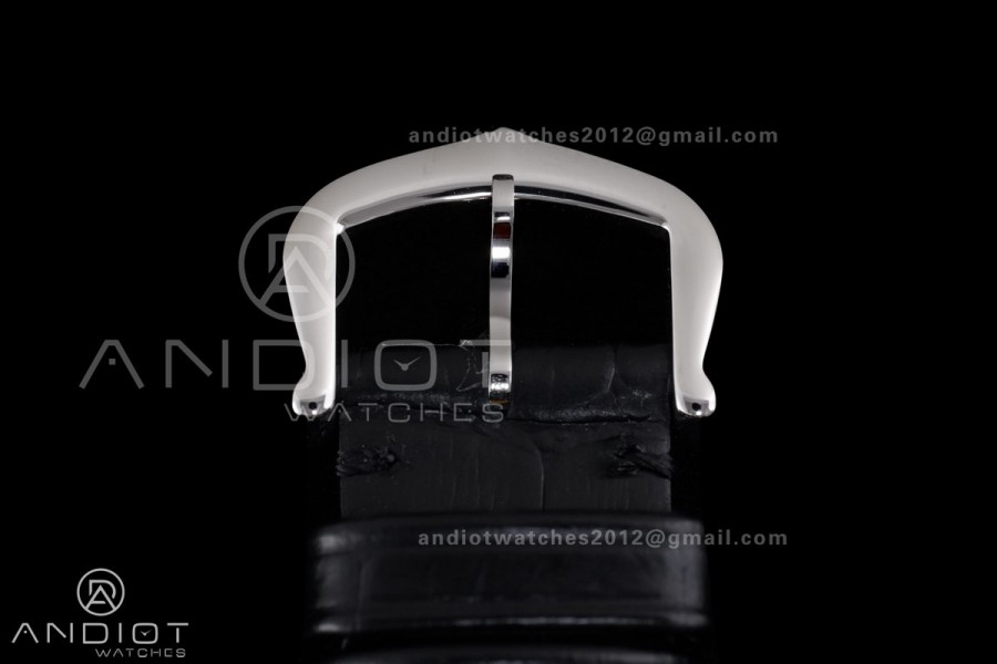 Tank Must 22mm SS AF Best Edition Black Dial On Black Leather Ronda Quartz